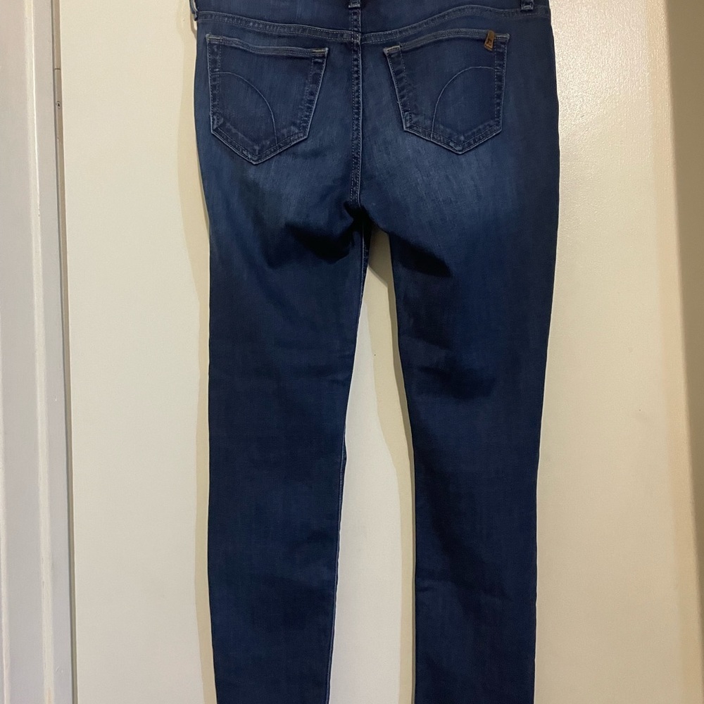 JOE'S jean pants, size 29 skinny ankle. open in one knee in front - Picture 2 of 12